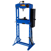 Пресс гидравлический 15 тонн, напольный, с педалью, цвет синий RAL 5005 ROSSVIK