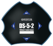 Пластырь диагональный DS-5-2 (холодный) ROSSVIK