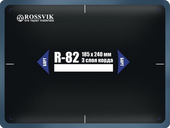 Пластырь радиальный R-82 (холодный) ROSSVIK