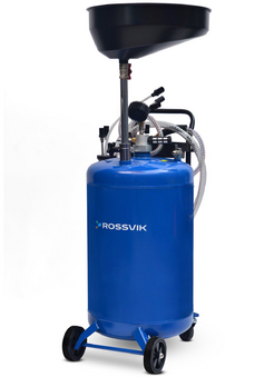 Установка маслосборная ROSSVIK V-2084 (бак 65 л, воронка, щупы)