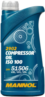 Масло Компрессорное, 1 л MANNOL Compressor Oil ISO 100