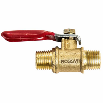 Вентиль шаровый М1/4" - М1/4" ROSSVIK