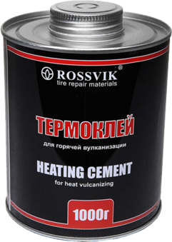 Термоклей, 1кг (банка с кистью) ROSSVIK