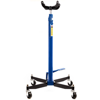 Стойка трансмиссионная 500 кг HJ0303. Цвет синий RAL 5005