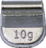 Балансировочный груз для стального диска 10гр. (уп. 100шт.)