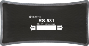Пластырь радиальный металлокордовый RS-531 (холодный) ROSSVIK